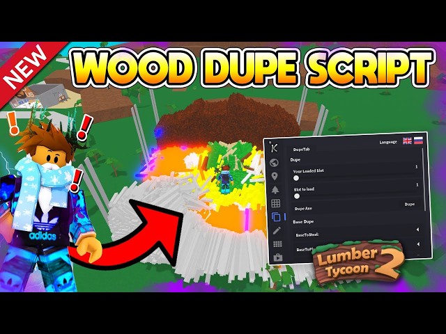 [NEW]🌳Lumber Tycoon 2 Script🌳 Wood Dupe Script! (Pastebin)