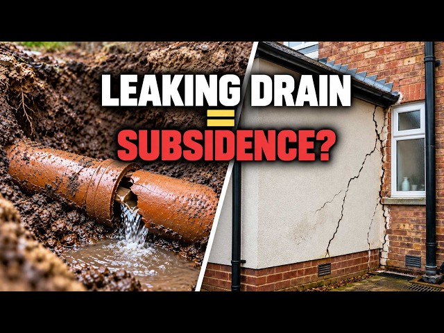 Can a Leaking Drain Cause Subsidence?