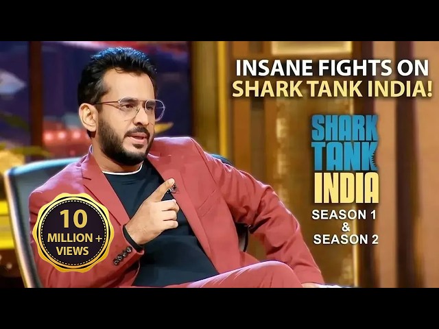 3 Insane Fights Of Sharks | Shark Tank India S01 & S02 | Compilation