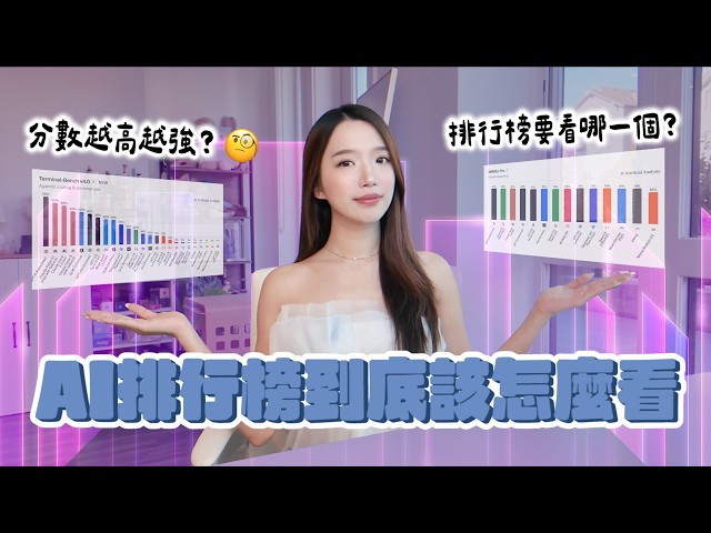 AI模型這麼多,到底該怎麼挑?排行榜第一名不一定最好用!|Kelly Tsai