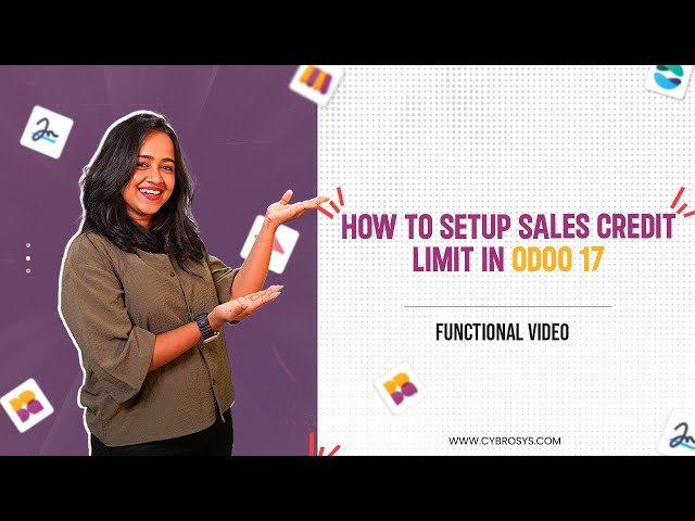 How to Setup Sales Credit Limit in Odoo 17 | Setup Sales Credit Limit in Odoo 17 | Odoo 17 Videos