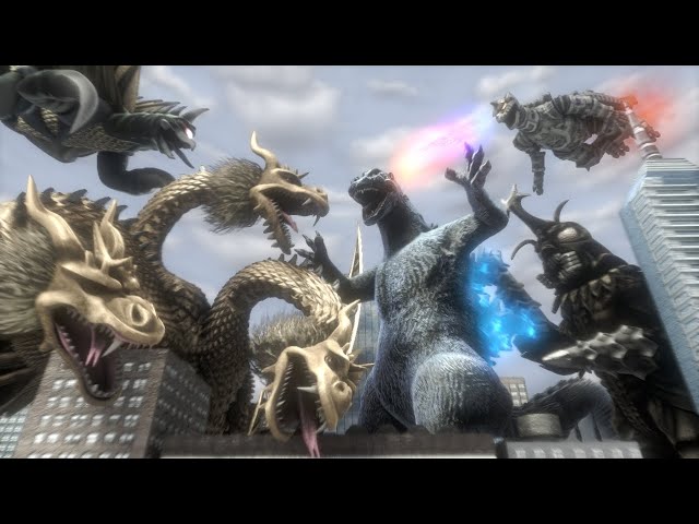 Godzilla Has Had Enough -- R-Rated Fight Animation  #godzilla #animation #fighting #brutal #kaiju