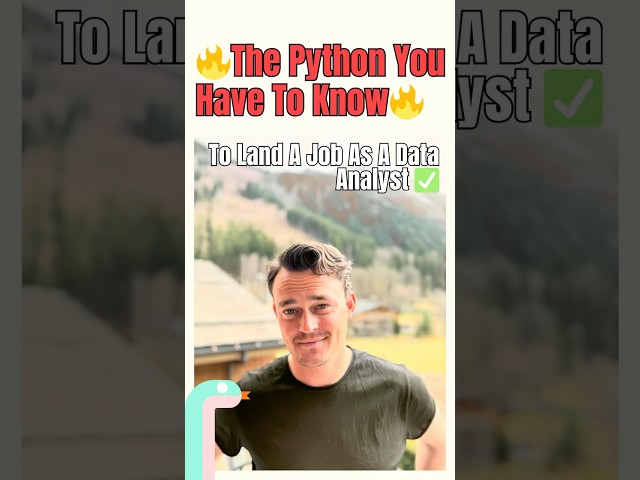 The Python Skills You Need