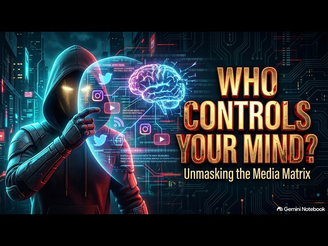 Unmasking the Media Matrix:How Algorithms& Power Control What You Think |Chomsky’s Propaganda Model