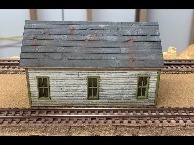 Model Railroad Structure Build 1 (Malta Station)