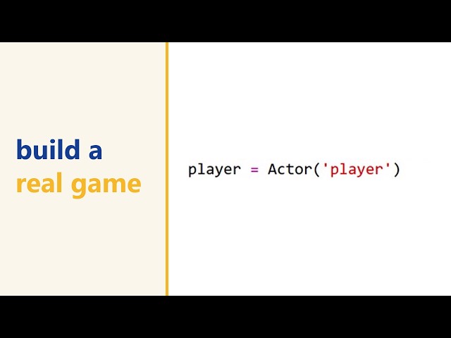 What you'll build in this Python course (real code, real games)