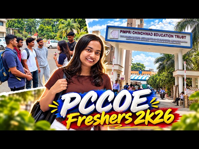PCCOE Fresher 2026 | PCCOE Vlog | Day 32/100