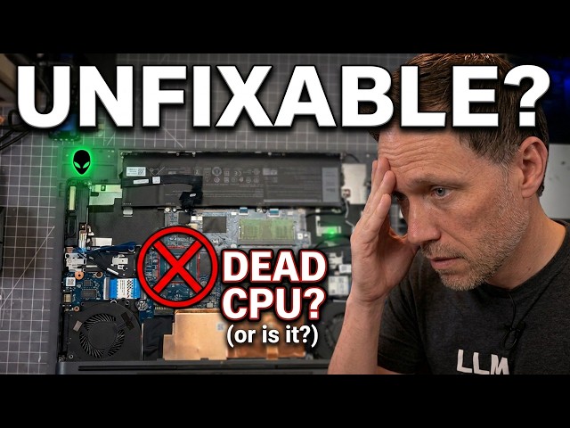 This Laptop's DEAD CPU Can't Be REPLACED, So Here's What I Did!