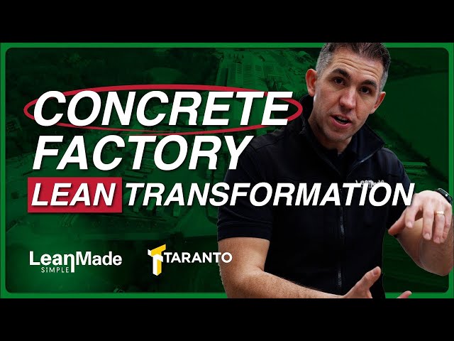 ‼️THIS Happened After 6 Months of LEAN! | Taranto Concrete Lean Factory Tour