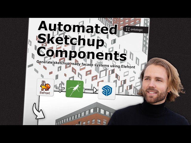 Generate Sketchup Facades from Grasshopper (fast)
