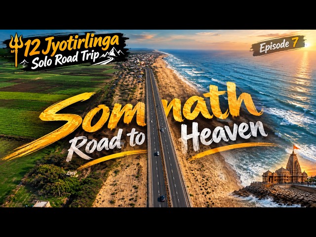Somnath Jyotirlinga Darshan 🙏 | Mahadev Ke Divya Darshan | Solo Road Trip