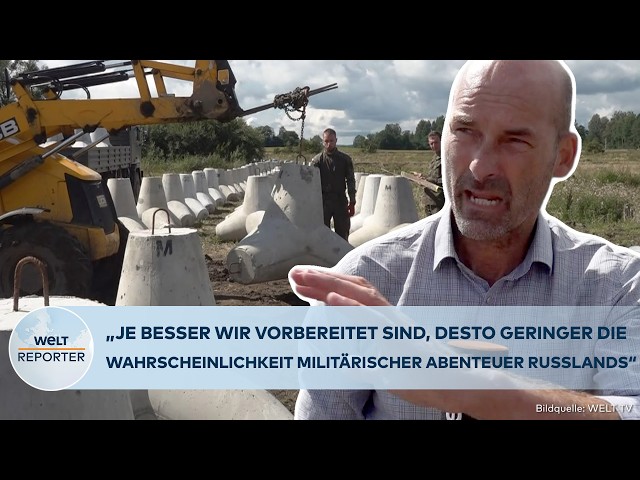 KALININGRAD: Putin is unpredictable! NATO seals border with Russia with massive barriers
