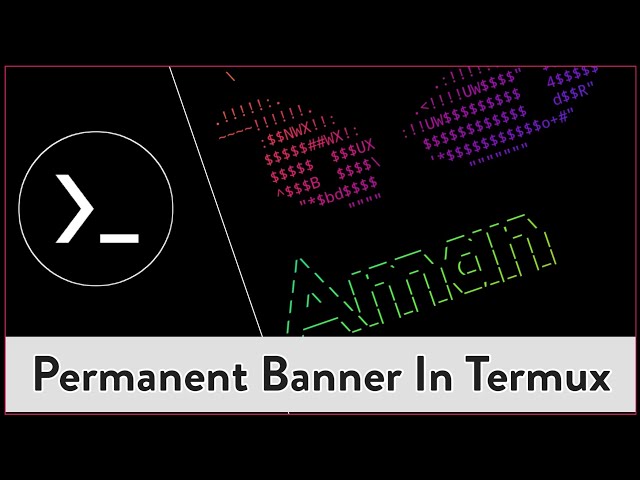 Create Permanent Banner In Termux | How To Add Banner In Termux