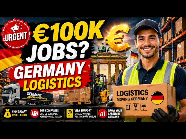 Logistics Jobs in Germany 🇩🇪📦 | Salary, Visa & How to Apply (Full Guide)