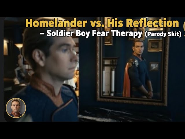 “The Boys Parody: Homelander’s Mirror Pep Talk Gone Wrong 💀”