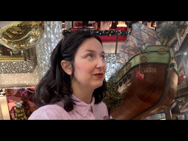 Filming in Selfridges gone WRONG! + Liberty, Violette FR, Xmas decorations