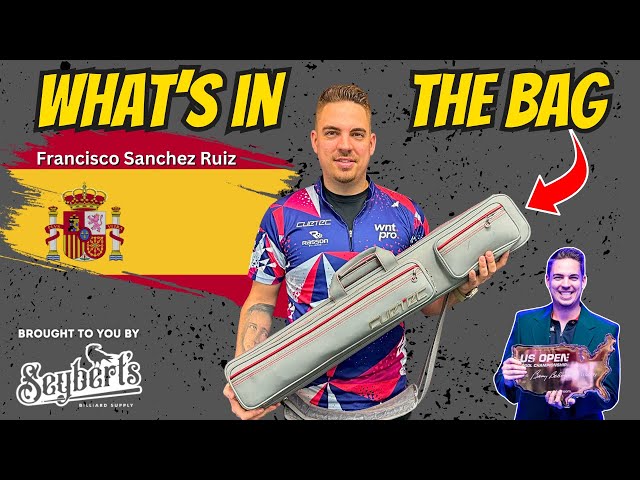 What cue does Francisco Sanchez Ruiz use? WNT Pro FSR shows us ‘What’s in the Bag’ #FSR #Nineball
