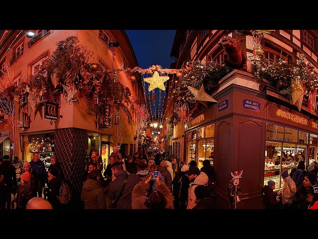 Strasbourg - Europe's Most Beautiful Christmas Market - VR180 Holiday Special