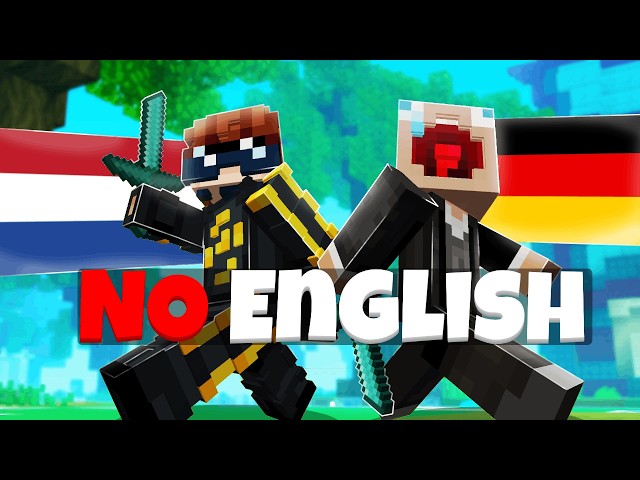Skywars BUT We Can ONLY Speak Our Own Language