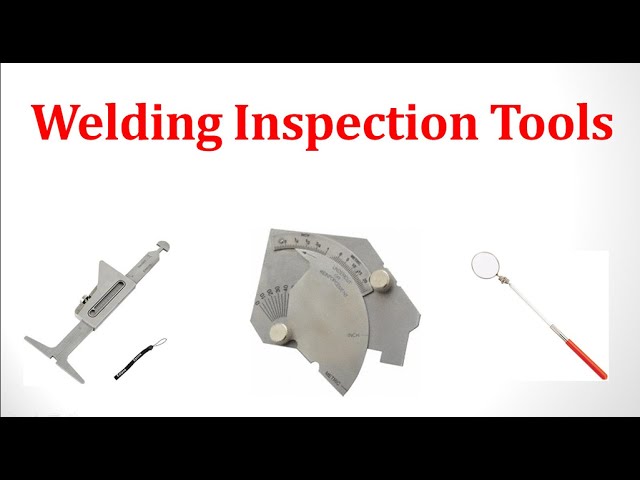 Welding inspection tools / Weld profile gauge / Fillet Weld Gauge / Hi lo gauge