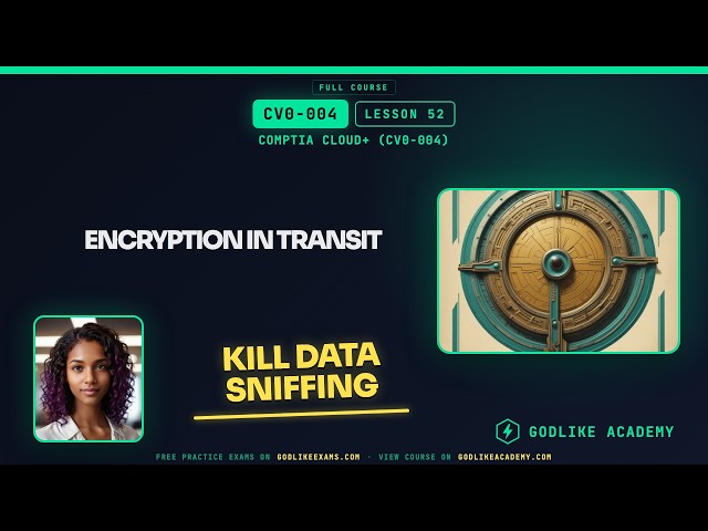 CV0-004 CompTIA Cloud+ · Lesson 52: Encrypt Cloud Data Securely