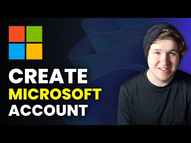 How To Create A New Microsoft Account