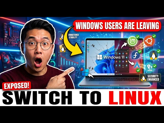 Why Millions Are Refusing to Upgrade to Windows 11 (The Linux Exodus)