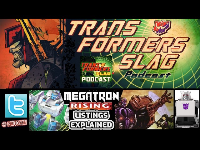 NEW LINE Transformers Megatron Rising Storyline | Figure Listings for 2027!