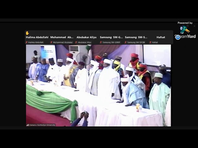 1st Memorial Lecture in Honor Late Engr. Abdu Gusau