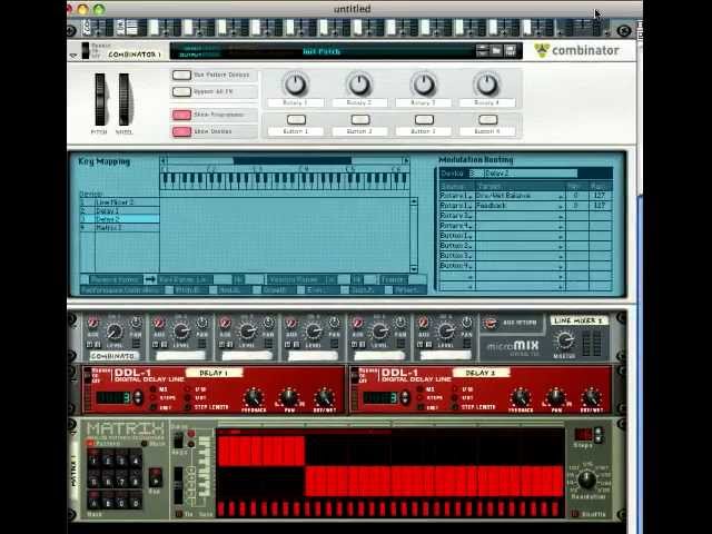 Beat Repeat in Reason 4 Tutorial = Ned Rush