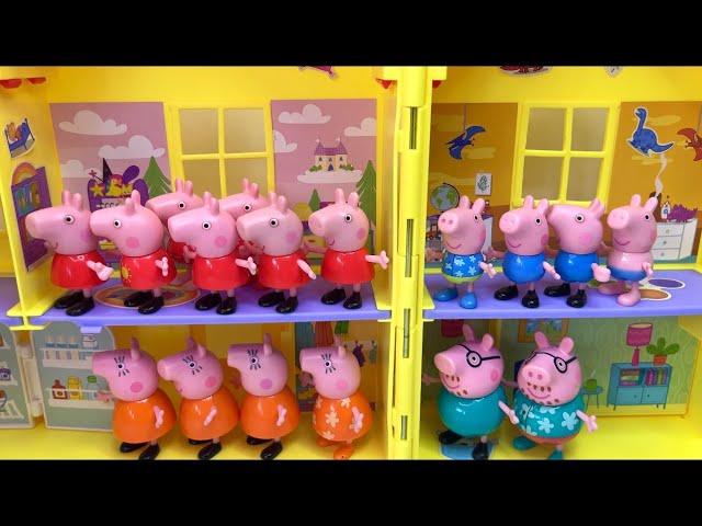 6 Minutes Satisfying with Unboxing Peppa Pig’s Family ASMR 