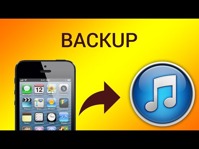 How to Backup iPhone and iPad with iTunes