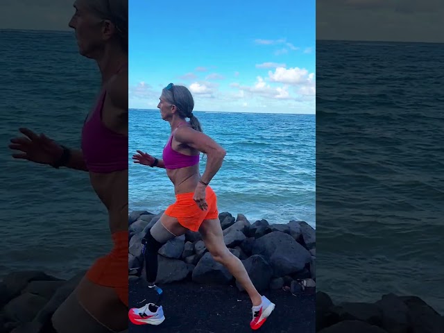 Running in Hawaii with a BK Prosthetic Leg | Amy