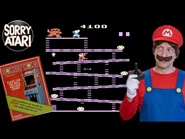 🕹️ Sorry Atari #103: Donkey Kong Really Does Suck on the Atari 2600 🕹️