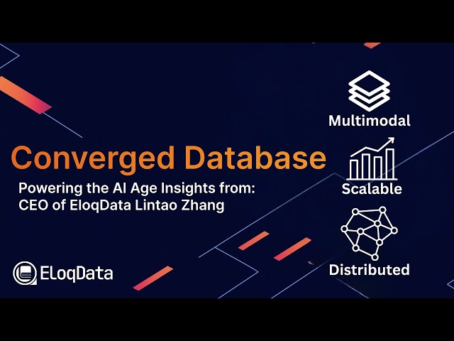 EloqData: Converged Database
