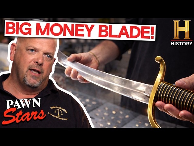 Civil War Saber Still COVERED IN BLOOD 😳 | Pawn Stars (S1)
