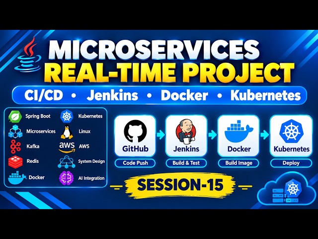 Java Real Time Project | Session 15 | Stock Market | Jenkins | CI/CD Flow