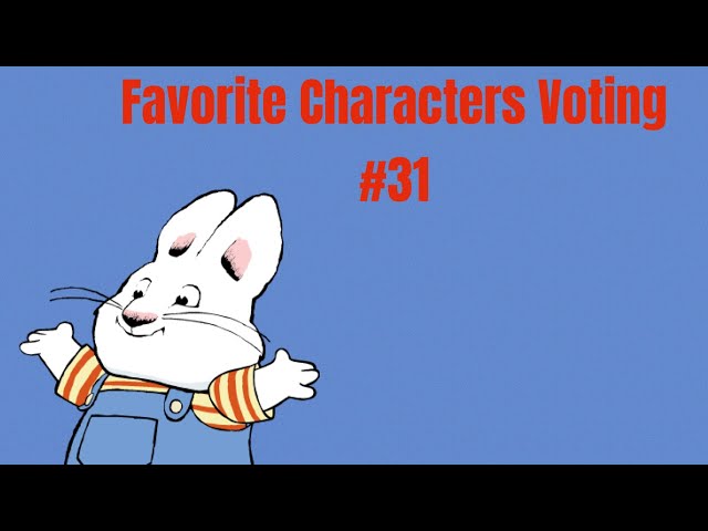 RickyGator’s Favorite Characters Voting #31