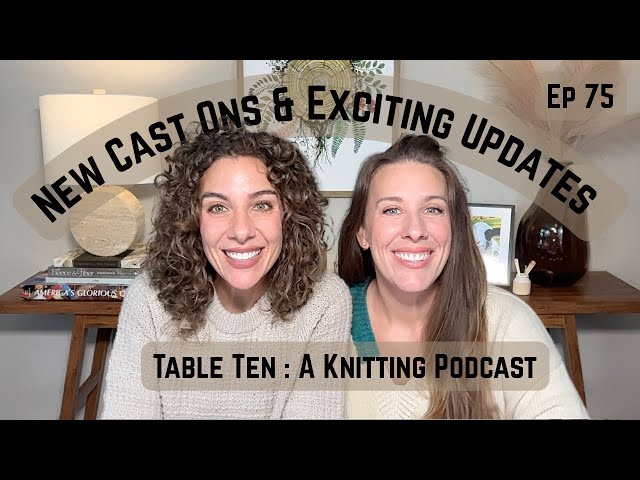 Hesper & Cygnus Shawls, Rhinebeck Raglan, Ceej, Seasons, DRK Everyday & more knitting in Episode 75