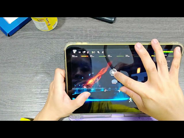 Marvel Omega (Roblox) Gaming Test on iPad A16