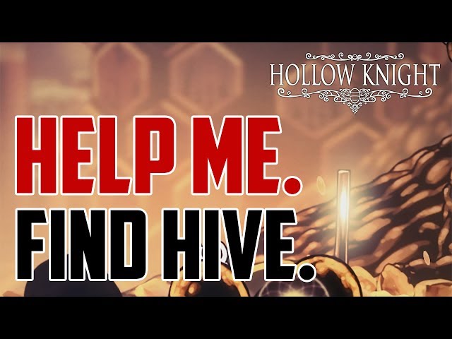 Hollow Knight : The Hive Entrance Location (Hiveblood Charm)