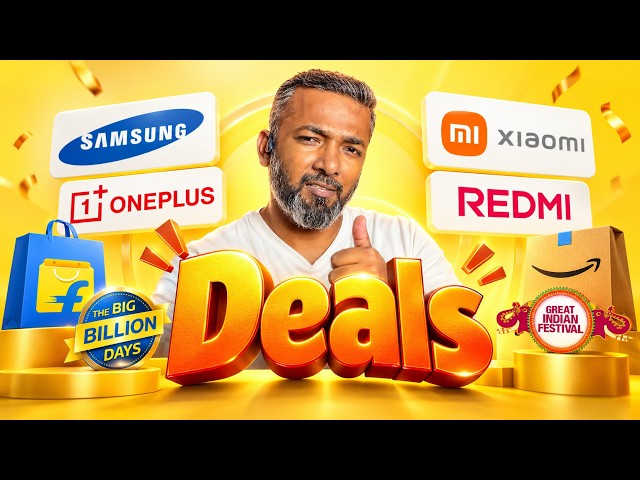 📱Phone Deals in Flipkart & Amazon Sale! | Xiaomi, Redmi, Samsung & OnePlus 🔥