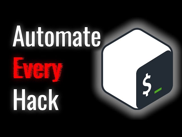 BASH will give you your life back | Bash basics for hackers