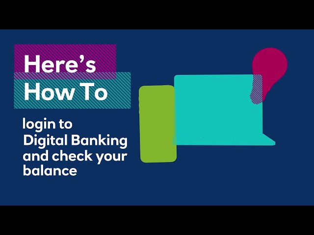 How to log in to Digital Banking and check your balance | Royal Bank