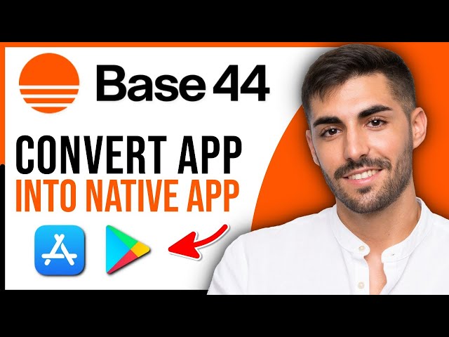 How to Convert Base44 Web App Into a Native Mobile App (Step-By-Step Tutorial) 2025