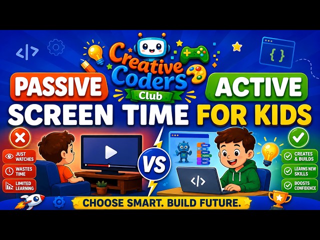 Passive vs Active Screen Time for Kids