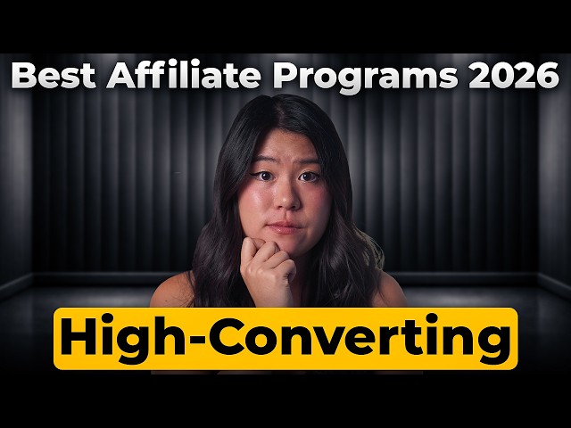 Best Affiliate Programs for Beginners in 2026 (High Commission)