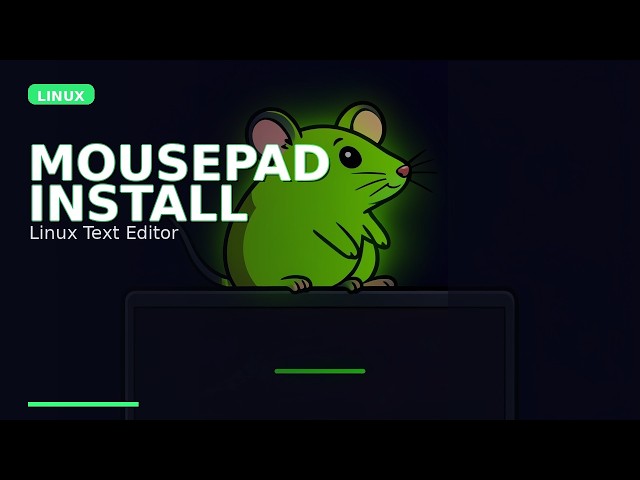 How to Install Mousepad on Linux Using apt | Beginner Tutorial