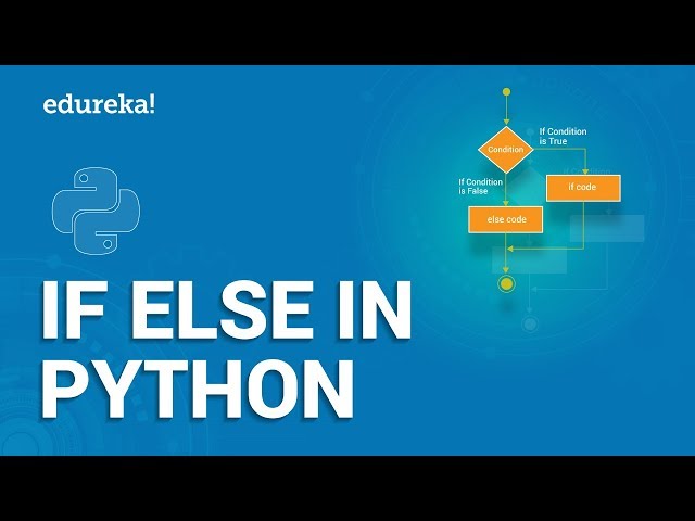 Python If Else | If Else Statement In Python | Python Training | Edureka