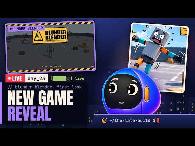 Day 23: Vibe Coding LIVE — New Game Reveal + Opus 5.5 vs GPT-6 Astra (Claude Code)